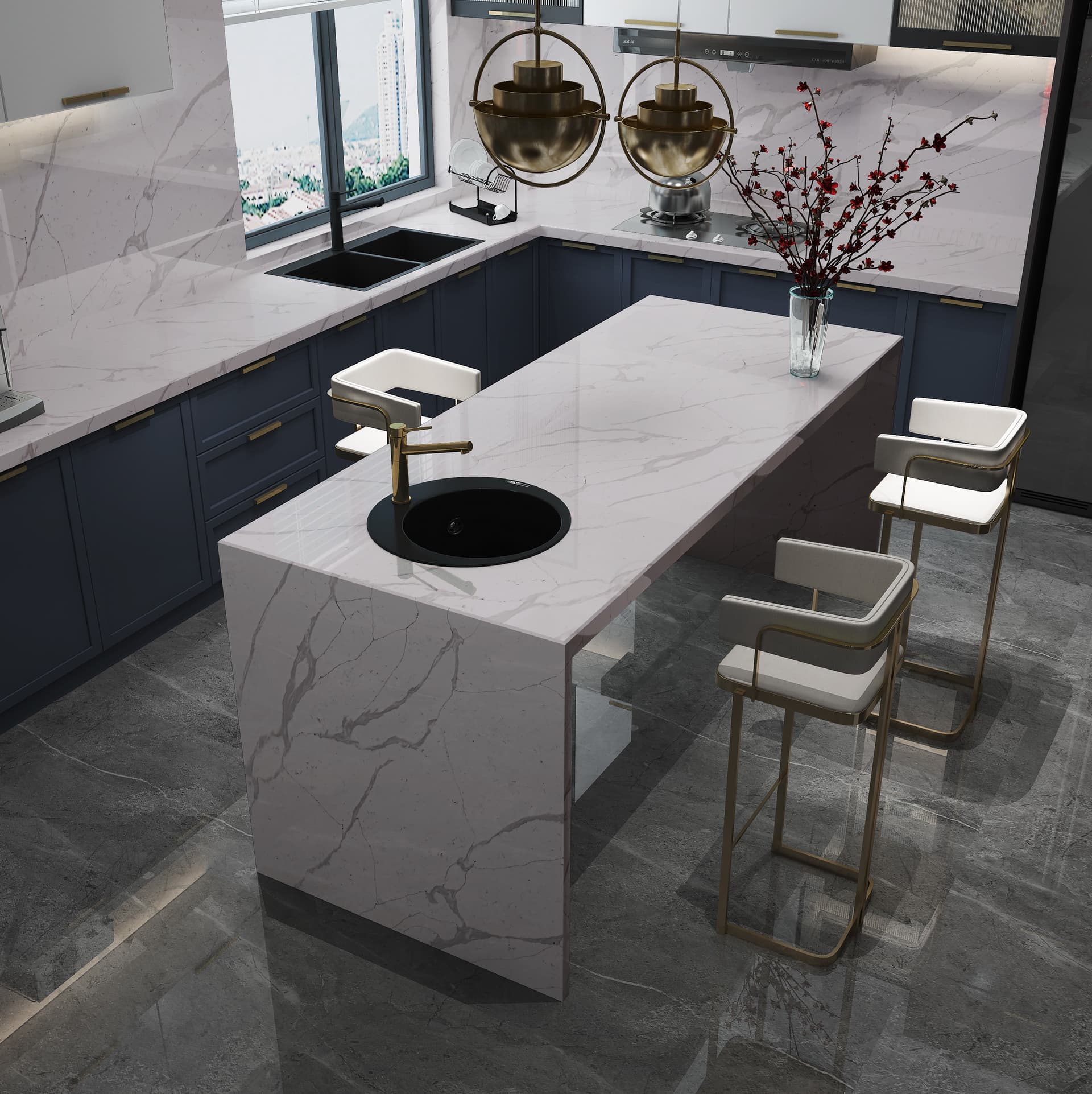 A Symphony of Serenity: The 6077 Calacatta Andes Experience by Linnstone