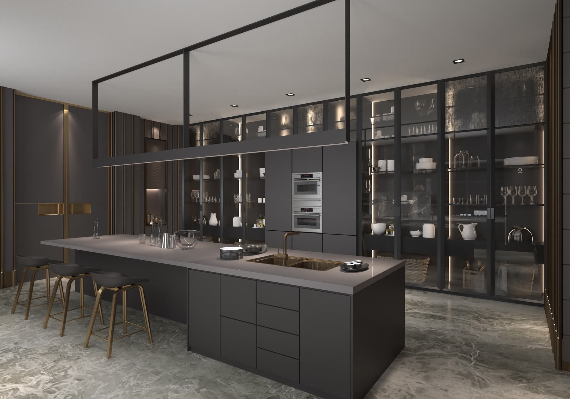 Exceptional Beauty and Durability: Linnstone's 1100 Merapi Gray Quartz