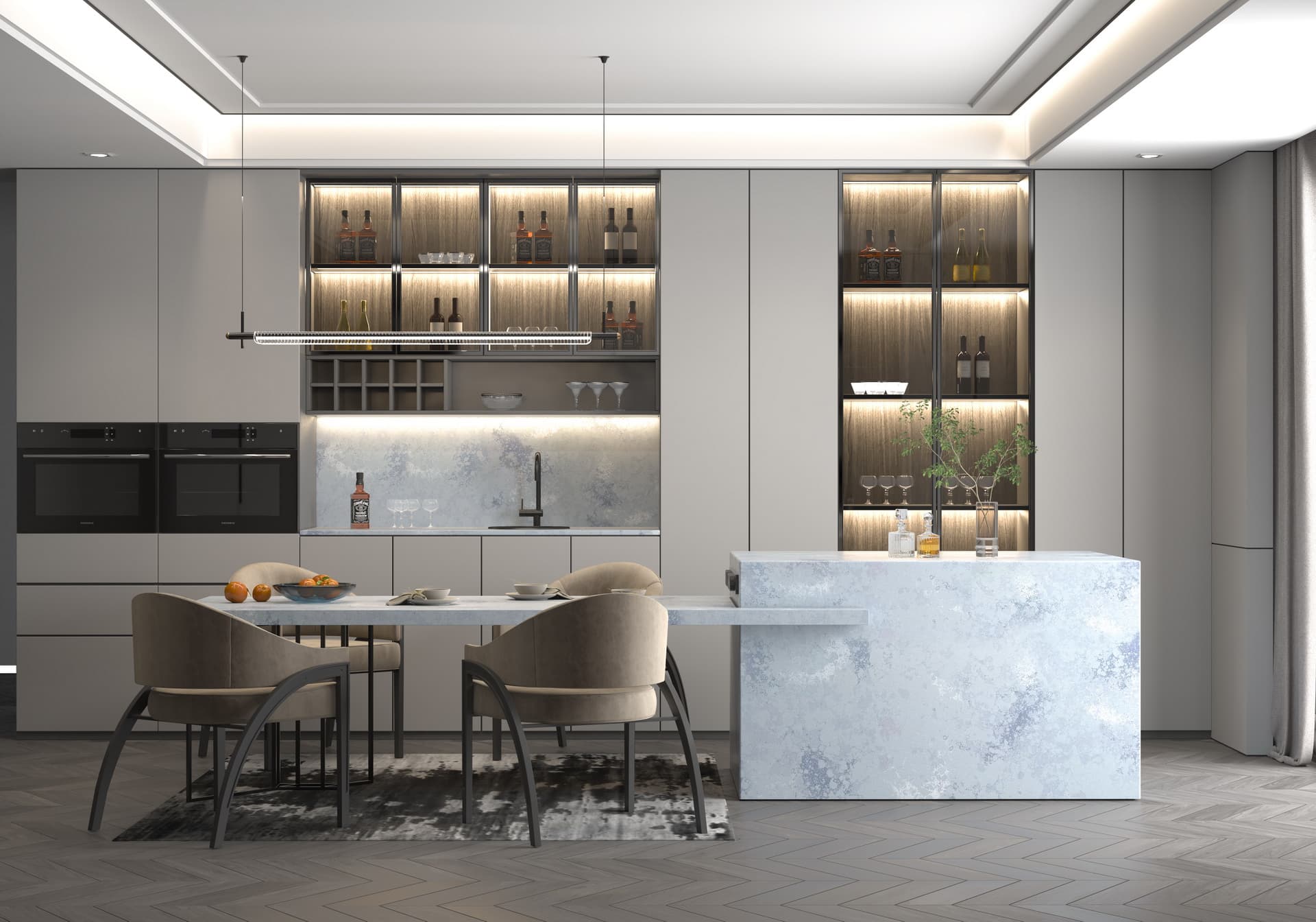Quartz Stone 5053 Barringer: A Timeless Beauty by Linnstone