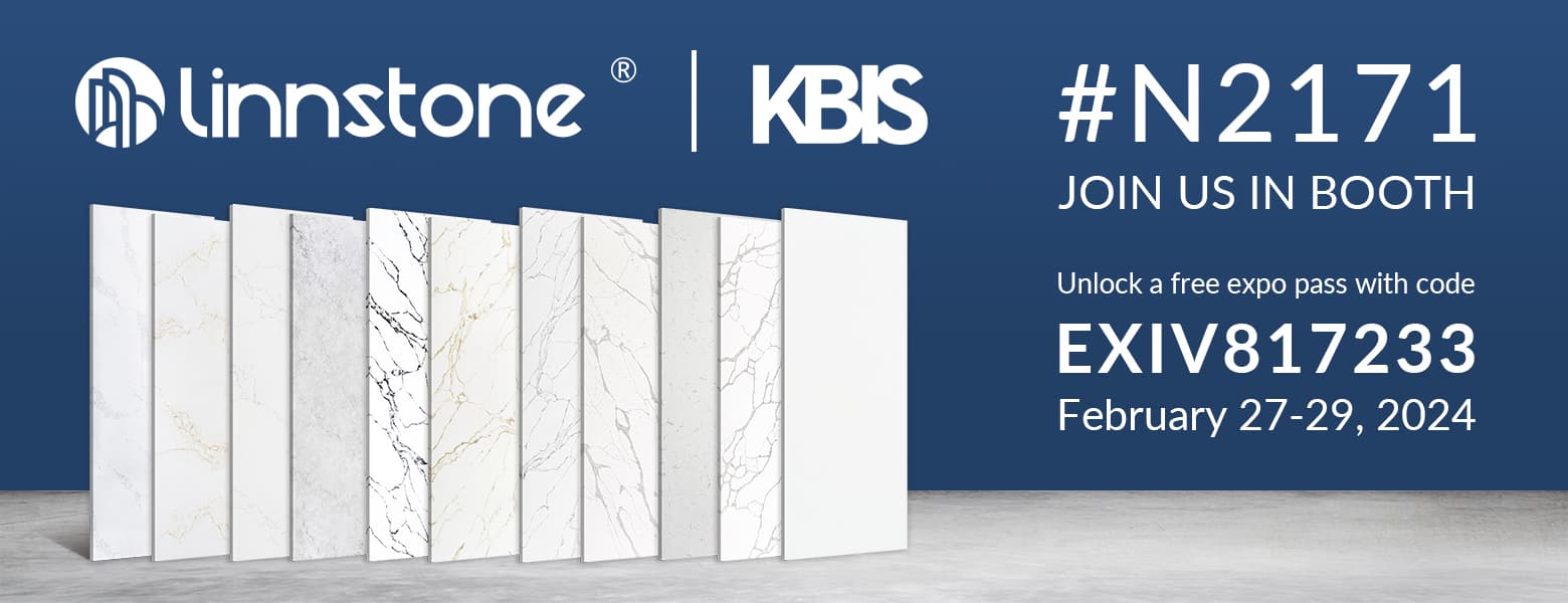 Get Your Free Linnstone KBIS 2024 Pass with Promo Code EXIV817233