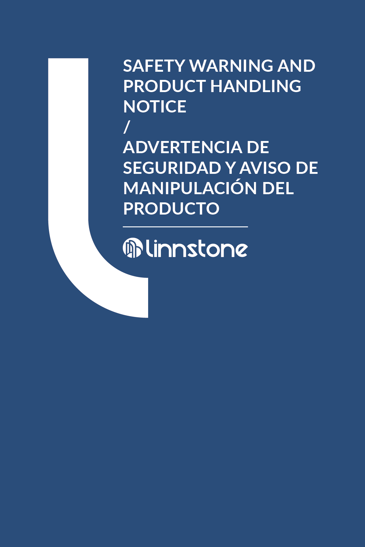 Safety Warning and Product Handling Notice