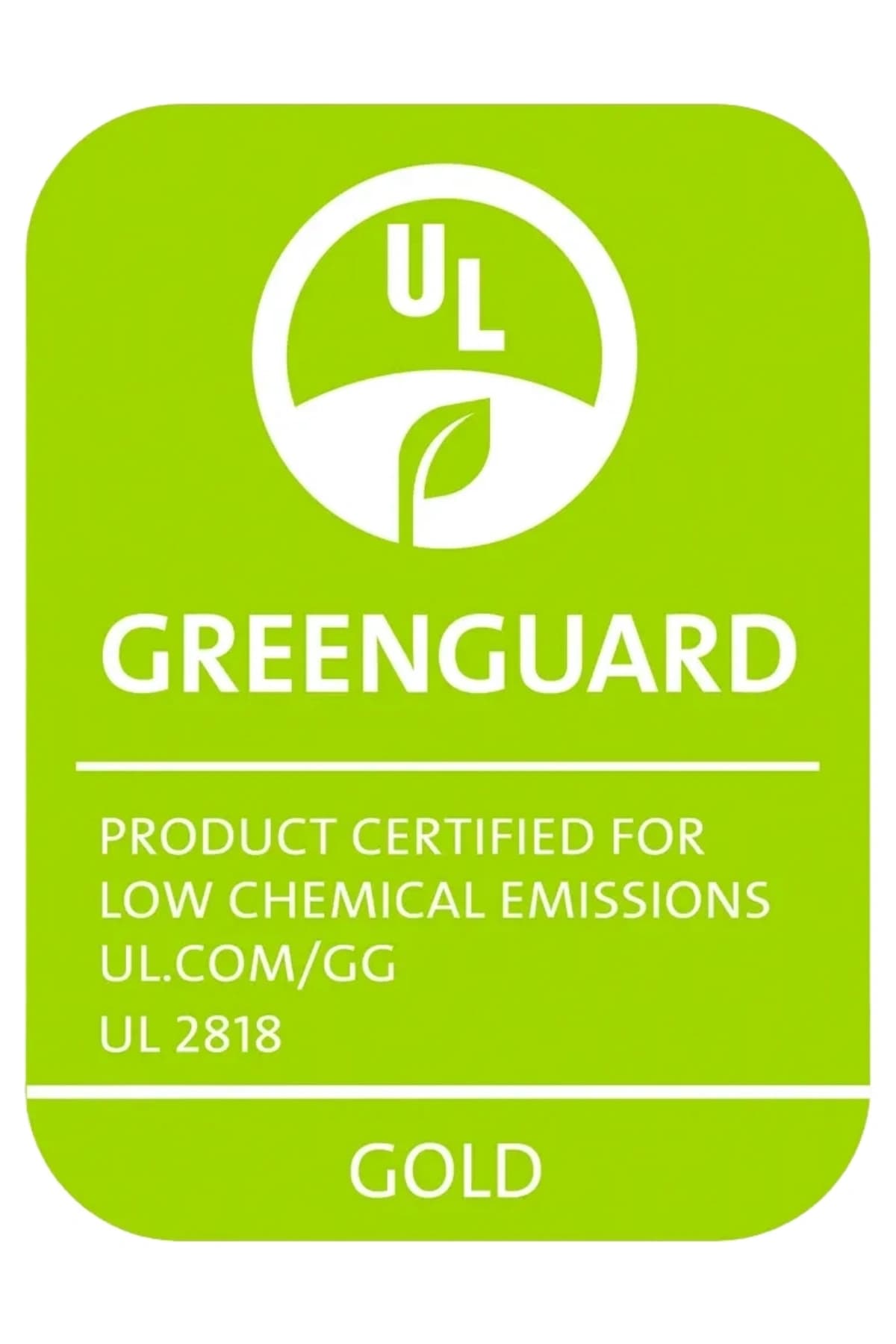 GREENGUARD GOLD 2027 – Crystalline Silica Free Surfaces