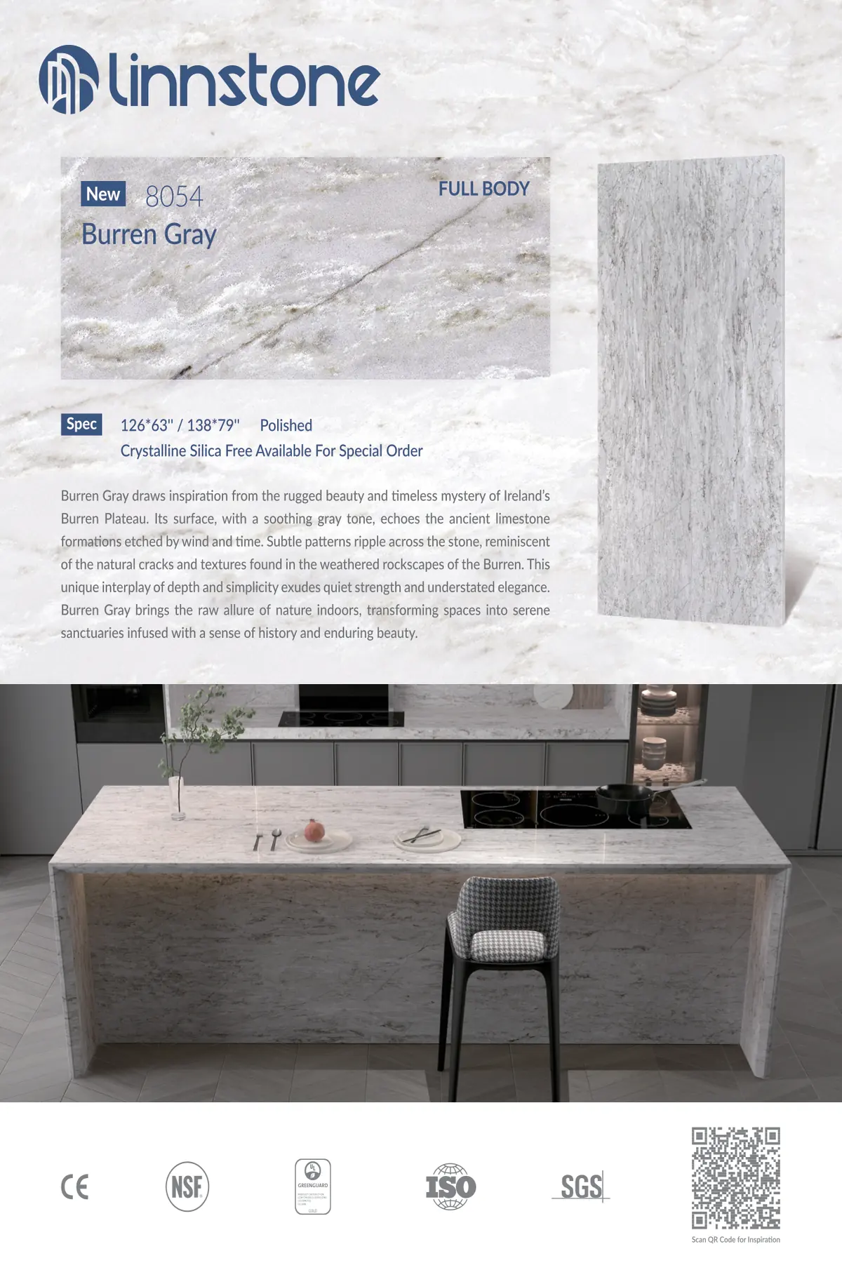 8054 Burren Gray - New Release 2024