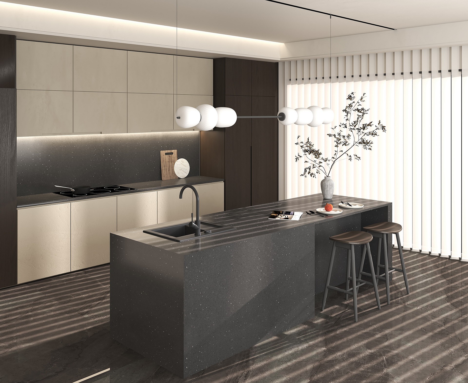 7119 Ash Gray - Linnstone Quartz