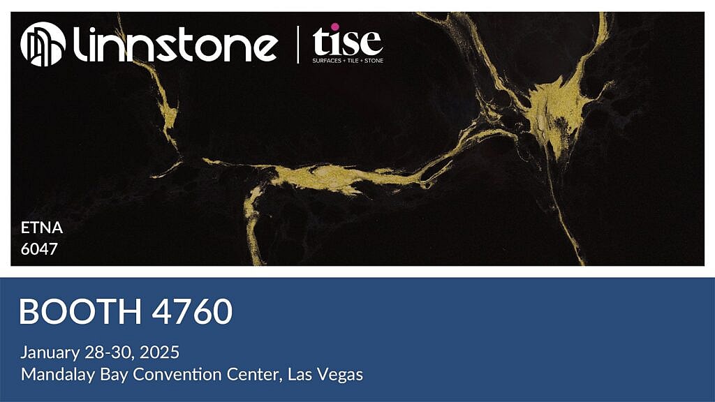 Natural Aesthetics, Engineered Perfection: Linnstone's New Collection Makes a Splash at TISE 11 Highlights from Linnstone at TISE 2025