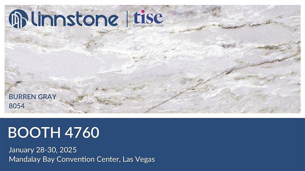 Natural Aesthetics, Engineered Perfection: Linnstone's New Collection Makes a Splash at TISE 12 Linnstone Quartz and Surfaces at TISE 2025