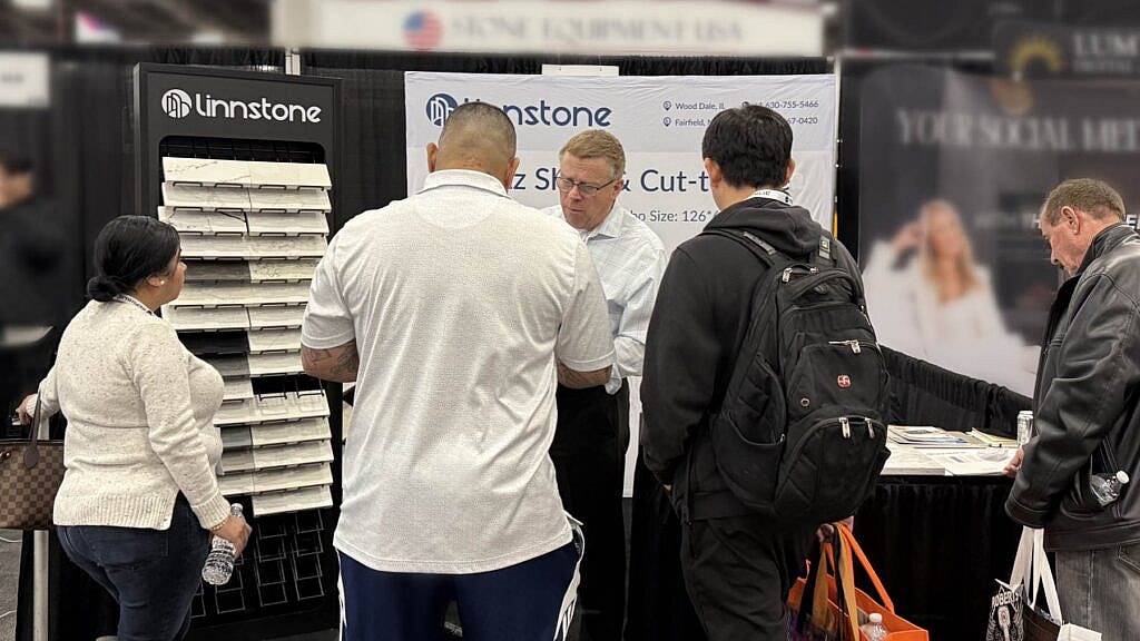 Natural Aesthetics, Engineered Perfection: Linnstone's New Collection Makes a Splash at TISE 1 配图5