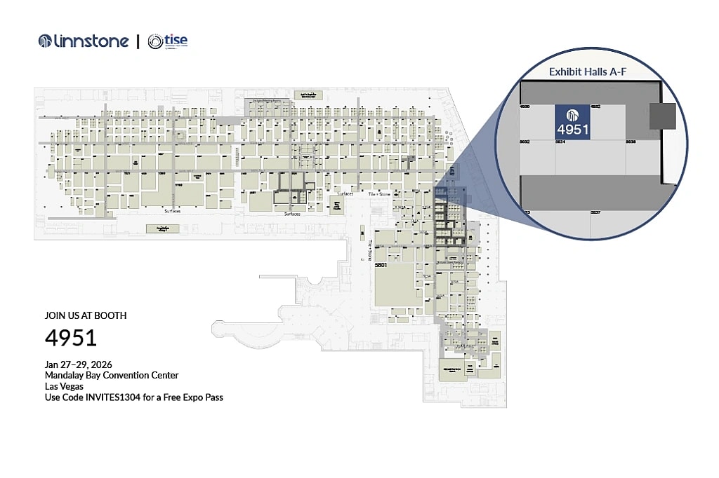 Join Linnstone for TISE 2026 at Booth 4951 1 Join Linnstone for TISE 2026 at Booth 4951
