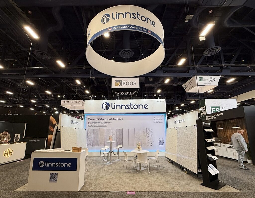 Linnstone at KBIS 2025: Redefining Modern Kitchens and Baths with Sleek, Functional, and Stylish Designs 1 KBIS1 1