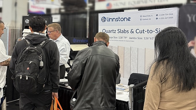 Natural Aesthetics, Engineered Perfection: Linnstone's New Collection Makes a Splash at TISE 9 Highlights from Linnstone at TISE 2025