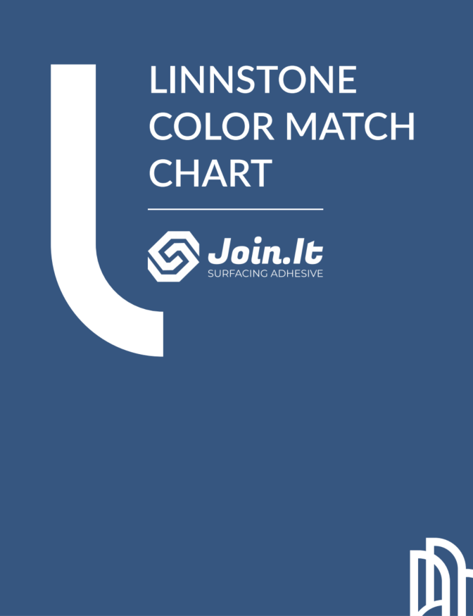 Join.It Surfacing Adhesive for Linnstone Color Match Chart