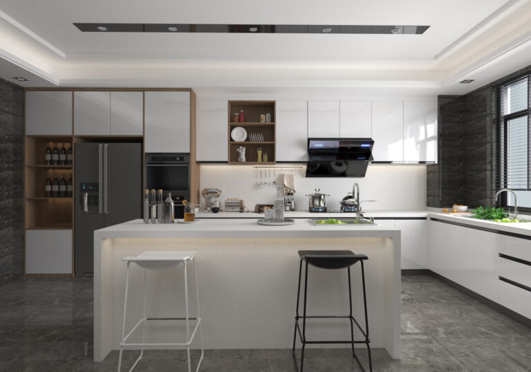 linnstone quartz 7009 Sandy White-kitchen benchtops and splashbacks