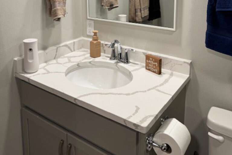 Linnstone Surfaces 6020 Vatna White