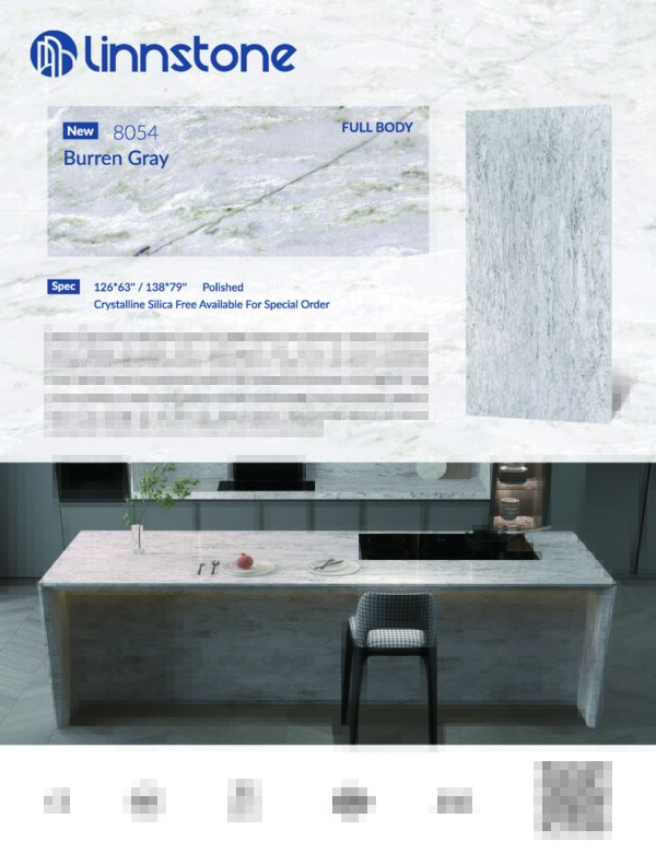 Linnstone USA New Release 8054 Burren Grey